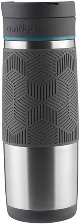 Kubek termiczny Contigo Transit Metra Srebrny 470 ml