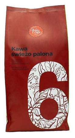 Kawa ziarnista No. 6 Sticky Chocolate z rzemieślniczej palarni Quba Caffe - 1kg