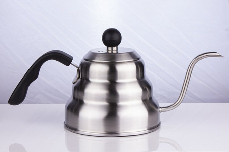 Czajnik konewka do dripa srebrny S/S 1000 ml