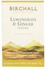 Herbata Birchall Lemongrass & Ginger - ziołowa, 20 piramidek
