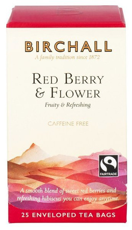 BIRCHALL Herbatka owocowa Red Berry & Flower 25 kopert