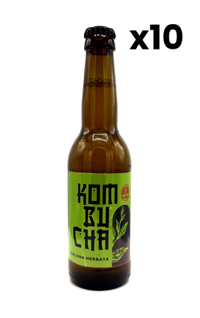 10x Kombucha - Zielona Sencha 330 ml