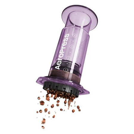 AeroPress Clear Purple - Zaparzacz do kawy fioletowy 250ml