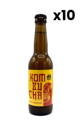 10x Kombucha - Mango Marakuja 330 ml