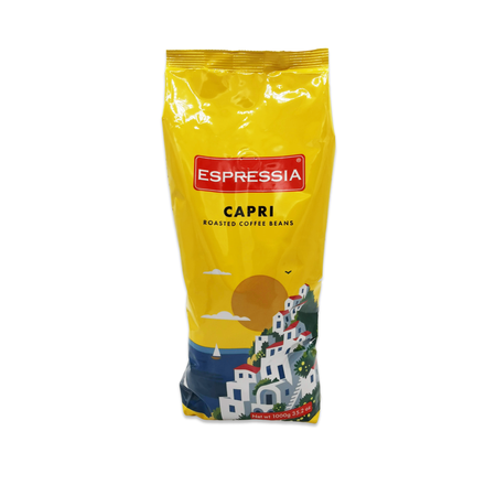 Espressia Capri – włoska kawa ziarnista 1 kg (roasted beans)