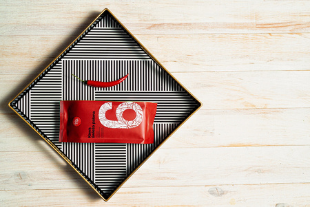 Kawa ziarnista No. 6 Sticky Chocolate z rzemieślniczej palarni Quba Caffe - 1kg