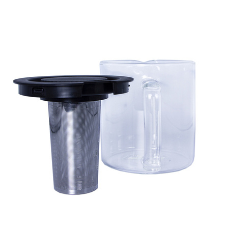 Dzbanek szklany z sitkiem S/S 1300ml