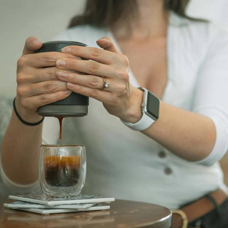 WACACO Picopresso Przenośny Podróżny Ekspres do kawy czarny