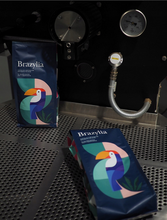 Kawa ziarnista Brazylia Cerrado of Minas 500 g – Quba Caffe