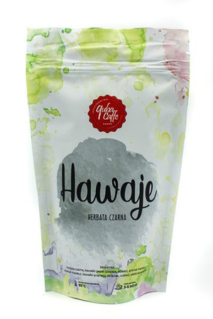 Herbata liściasta czarna z dodatkami Hawaje 100g Quba Caffe