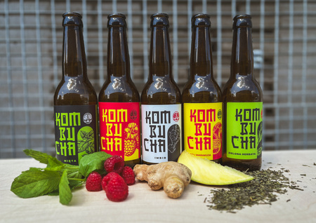 Kombucha - Świeża Malina 330 ml