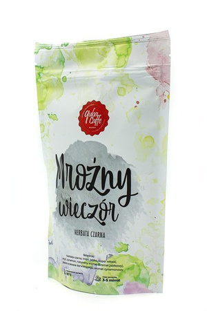 Herbata liściasta czarna z dodatkami Mroźny wieczór 100g Quba Caffe