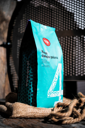 Kawa ziarnista No. 4 Italian Classic z rzemieślniczej palarni Quba Caffe - 250 g