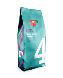 Kawa ziarnista No. 4 Italian Classic z rzemieślniczej palarni Quba Caffe - 1 kg