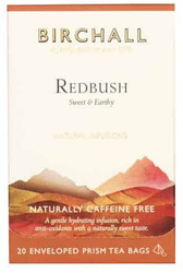 Herbata Birchall Organic Redbush - rooibos, 20 piramidek