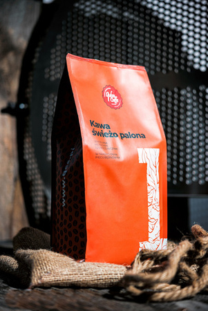 Kawa ziarnista No. 1 Black Shot z rzemieślniczej palarni Quba Caffe - 250g