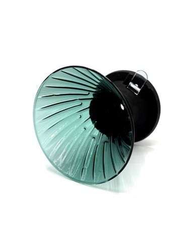 Zaparzacz do kawy 600ml szklany zielony switch dripper + serwer - zestaw