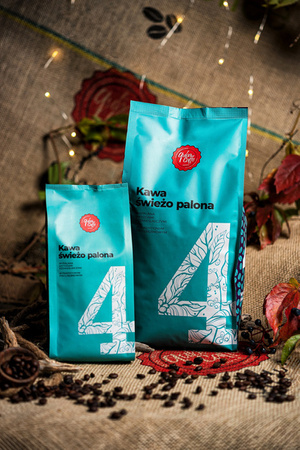 Kawa ziarnista No. 4 Italian Classic z rzemieślniczej palarni Quba Caffe - 250 g