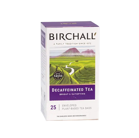 Herbata Birchall Decaffeinated Tea - czarna bezkofeinowa 25 kopert