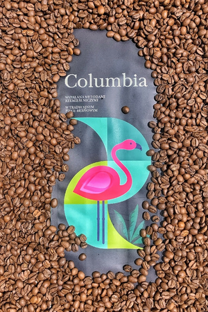 Kawa ziarnista Kolumbia Excelso 1 kg – Quba Caffe