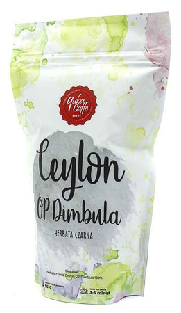 Herbata liściasta czarna Ceylon OP Dimbula 100g Quba Caffe