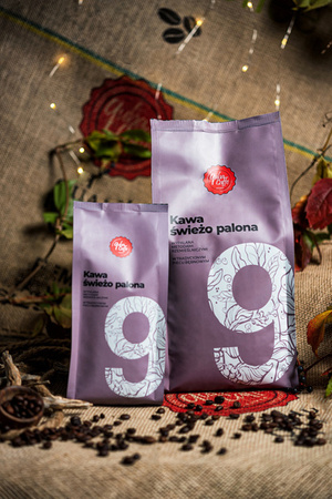 ZESTAW: Kawa mielona No. 9 - 250 g + Herbata sypana Egzotyczne Mango 100 g