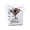 Filtr papierowy do kawy CAFEC DARK TH-2 / T-83 cup4 100szt.