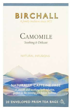 BIRCHALL Herbatka ziołowa Camomile Rumianek 20 piramidek