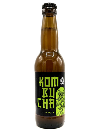 10x Kombucha - Czysta Mięta 330 ml