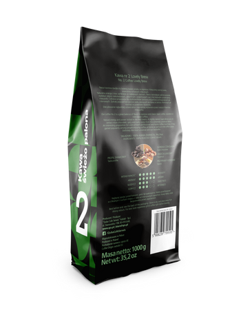 Kawa ziarnista No. 2 Lovely Brew z rzemieślniczej palarni Quba Caffe - 1 kg