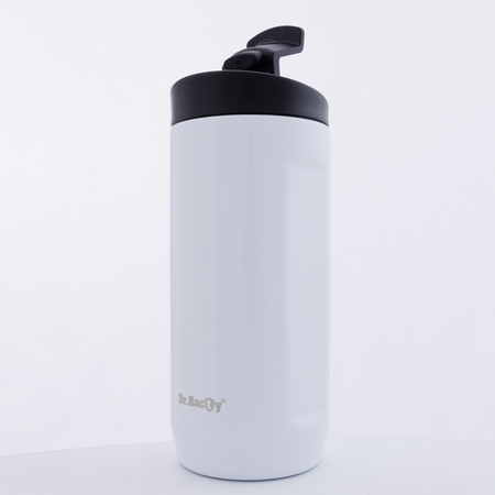 Kubek termiczny na kawę Dr.Bacty Notus 360 ml - biały