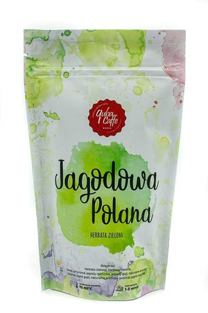 Herbata liściasta zielona z dodatkami Jagodowa Polana 100g Quba Caffe