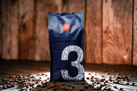 Kawa ziarnista No. 3 Daily Cup z rzemieślniczej palarni Quba Caffe - 250 g
