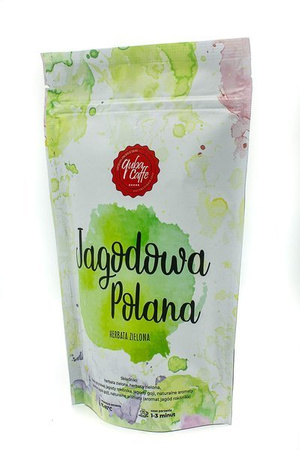 Herbata liściasta zielona z dodatkami Jagodowa Polana 100g Quba Caffe