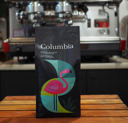 Kawa ziarnista Kolumbia Excelso 1 kg – Quba Caffe