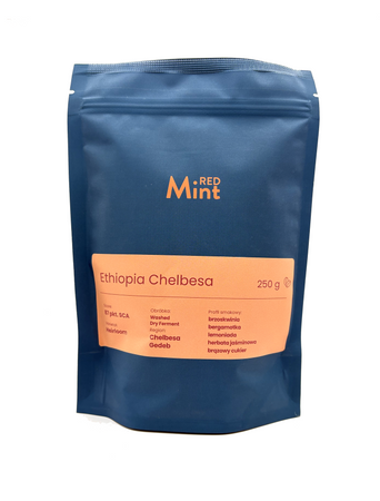 Kawa ziarnista Speciality Ethiopia Chelbesa RedMint 250g