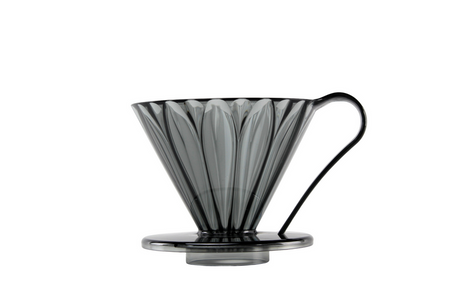 Drip zaparzacz do kawy Tritan Flower Dripper czarny rozmiar: cup4