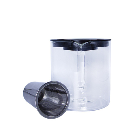 Dzbanek szklany z sitkiem S/S 1300ml