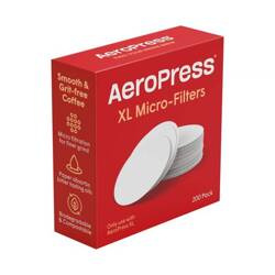 Filtry papierowe Aeropress XL 200 sztuk