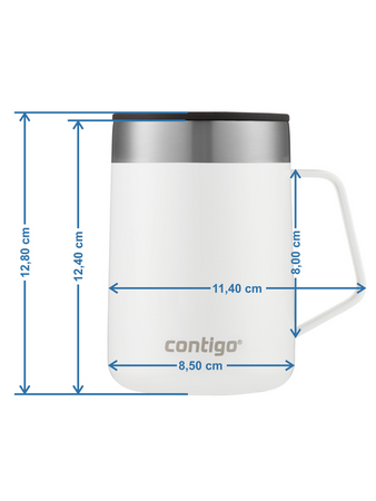 CONTIGO Kubek termiczny Streeterville 420ml biały
