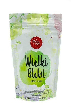 Herbata liściasta zielona z dodatkami Wielki Błękit 100g Quba Caffe
