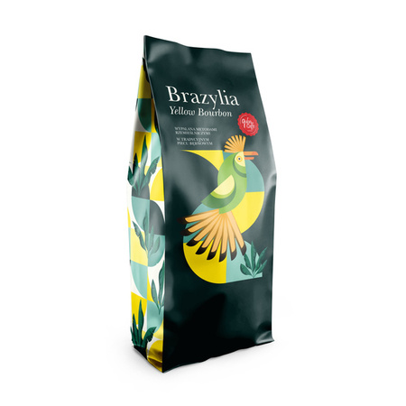 QUBA CAFFE Kawa ziarnista BRASILIA Yellow Bourbon 1kg