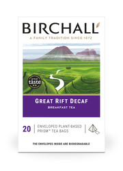 Herbata czarna Great Rift Decaf  BIRCHALL – piramidki 20 sztuk