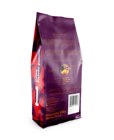 Kawa ziarnista No. 1 Black Shot z rzemieślniczej palarni Quba Caffe - 1 kg