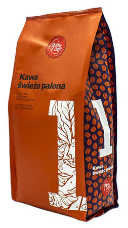 Kawa ziarnista No. 1 Black Shot z rzemieślniczej palarni Quba Caffe - 1 kg