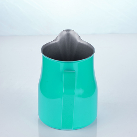 Dzbanek do spieniania mleka 500ml - niebieski