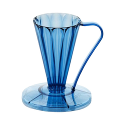 Drip zaparzacz do kawy Cafec Tritan Dripper Deep27 Niebieski cup 1