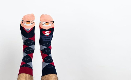 Skarpetki Super Grandpa 44-46