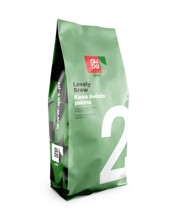 Kawa ziarnista No. 2 Lovely Brew z rzemieślniczej palarni Quba Caffe - 1 kg