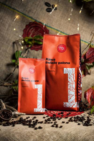 Kawa ziarnista No. 1 Black Shot z rzemieślniczej palarni Quba Caffe - 250g